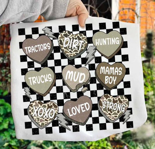 Boy Valentine Hearts